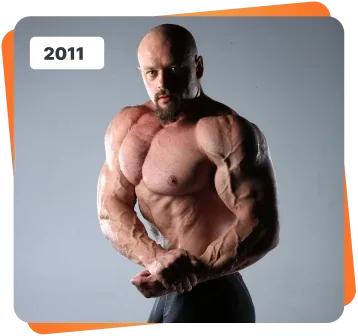 Pacholok em 2011, já como atleta